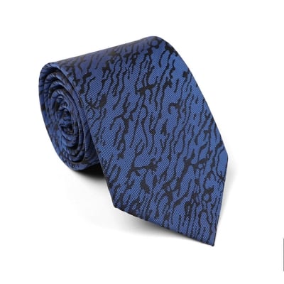 Picture of Glamourous Stuff Premium Men's Business & Casual Tie with Gift Box - Wavy/Striped/Geometric Patterns (8E048,Int: One size)