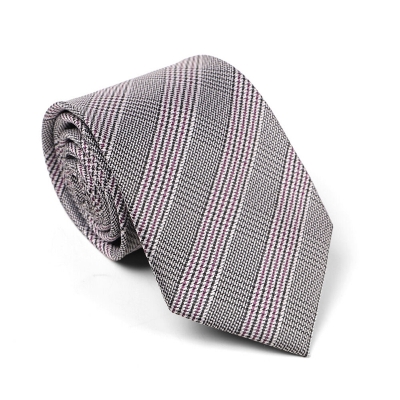 Picture of Glamourous Stuff Premium Men's Business & Casual Tie with Gift Box - Wavy/Striped/Geometric Patterns (8E053,Int: One size)