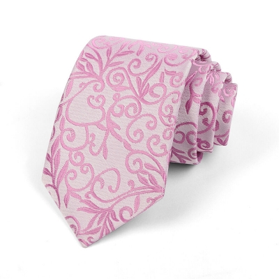 Picture of Glamourous Stuff Premium Men's Business & Casual Tie with Gift Box - Wavy/Striped/Geometric Patterns (8E115,Int: One size)
