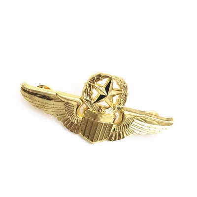 Picture of Wings Anchor Metal Badge Brooch For Men Fashion Accessories (Wings Star (B))