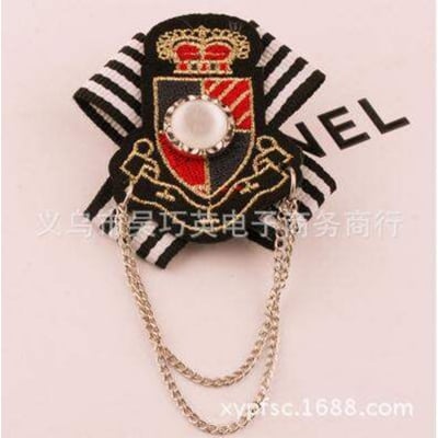 Picture of Cloth Badge Brooch Pin For Men & Women Fashion Suit Accessories (Design 1)