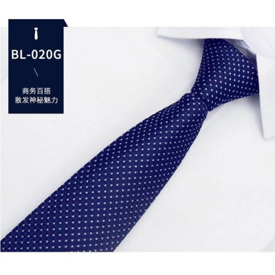 Picture of Readymade Zipper Multicolor Formal Tie for Men – Easy Wear Neck Tie (47 x 7 cm, 1 Pc) (BL-0020G,Int: One size)