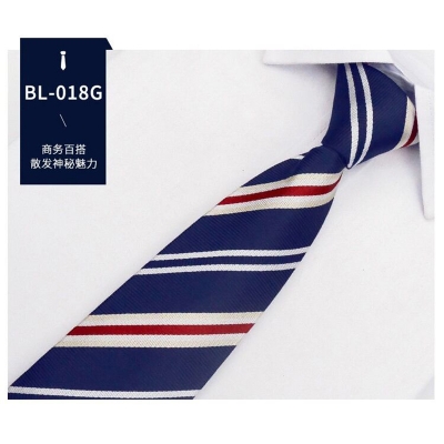 Picture of Readymade Zipper Multicolor Formal Tie for Men – Easy Wear Neck Tie (47 x 7 cm, 1 Pc) (BL-0018G,Int: One size)