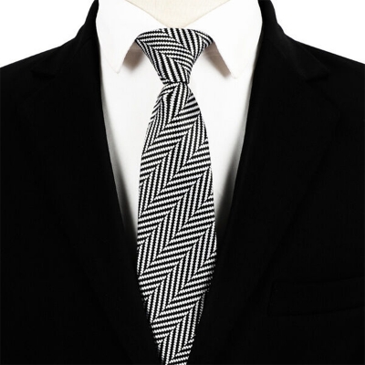 Picture of High Quality Readymade Zipper Multicolor Neck Tie For Men (1p) (YT001,Int: One size)