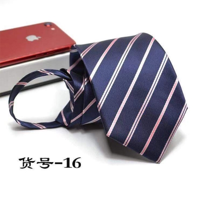 Picture of High Quality Readymade Zipper Multicolor Neck Tie For Men (1p) (No-16,Int: One size)