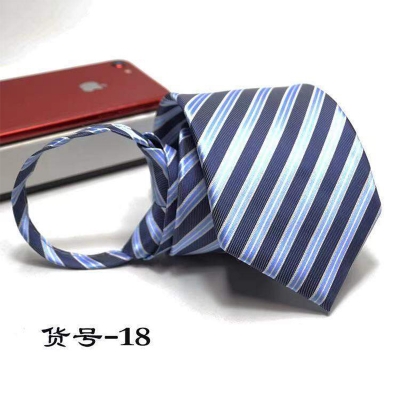 Picture of High Quality Readymade Zipper Multicolor Neck Tie For Men (1p) (No-18,Int: One size)