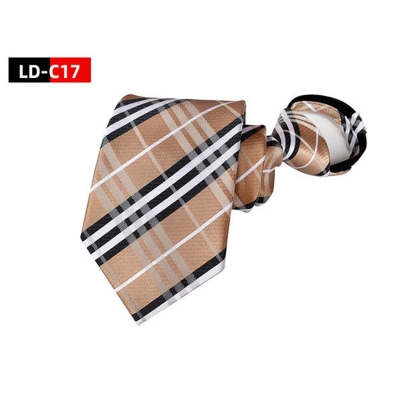Picture of High Quality Readymade Zipper Multicolor Neck Tie For Men (1p) (LD-C17,Int: One size)