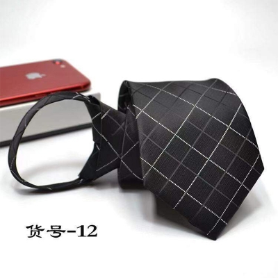 Picture of High Quality Readymade Zipper Multicolor Neck Tie For Men (1p) (Design-12,Int: One size)
