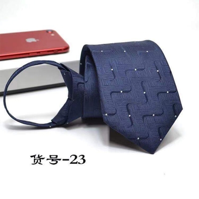 Picture of High Quality Readymade Zipper Multicolor Neck Tie For Men (1p) (Design-23,Int: One size)