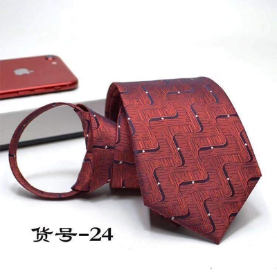 Picture of High Quality Readymade Zipper Multicolor Neck Tie For Men (1p) (Design-24,Int: One size)