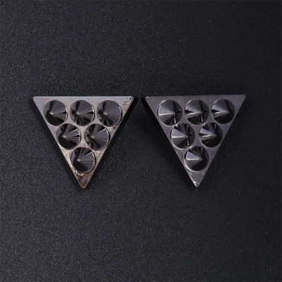 Picture of Punk Retro Style Collar Clipper Collar Pin Pair Jet Shirt Decoration Product (Rivet)