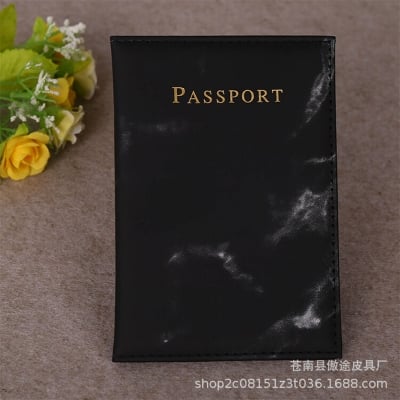 Picture of Passport’s Multicolor Protective Passport Cover – Travel Passport Holder (1 Pc) (Black)