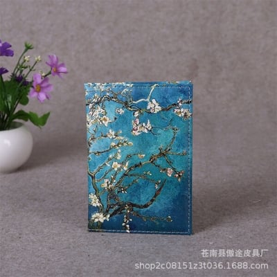Picture of Passport's Multi Color Protective Passport Cover (Root with Leaf Patter)