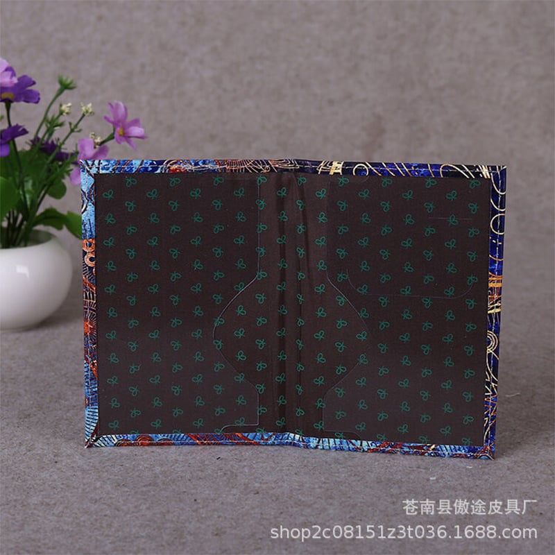 Picture of Passport's Multi Color Protective Passport Cover (Root with Leaf Patter)