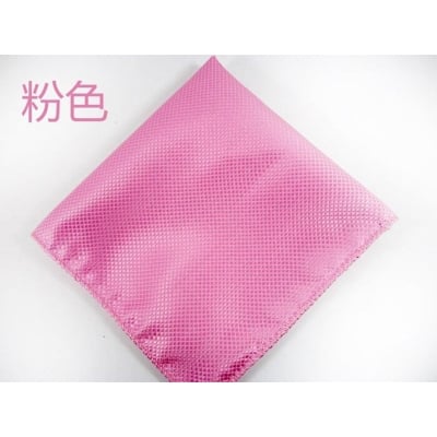 Picture of Light Pattern Solid Color Pocket Square – 23x23cm Men’s Suit Pocket Scarf (1Pc) (Pink,Int: One size)