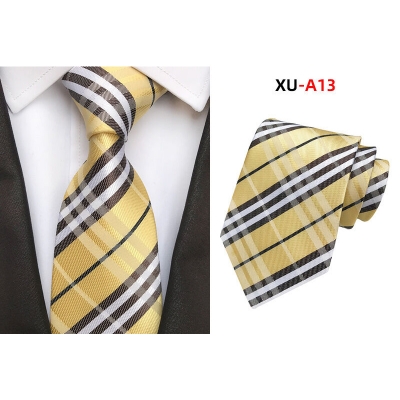 Picture of Burb*rry Check Pattern Neck Tie For Men (1 PS) With Box (XU-A13,Int: One size)
