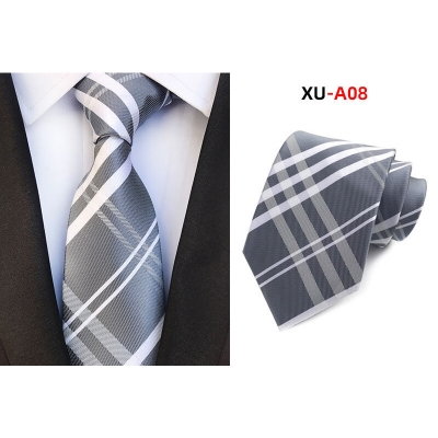 Picture of Burb*rry Check Pattern Neck Tie For Men (1 PS) With Box (XU-A08,Int: One size)