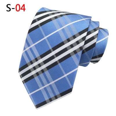 Picture of Burb*rry Check Pattern Neck Tie For Men (1 PS) With Box (XU-A10,Int: One size)