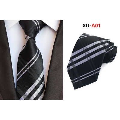 Picture of Burb*rry Check Pattern Neck Tie For Men (1 PS) With Box (XU-A01,Int: One size)