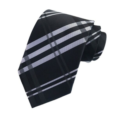 Picture of Burb*rry Check Pattern Neck Tie For Men (1 PS) With Box (XU-A01,Int: One size)