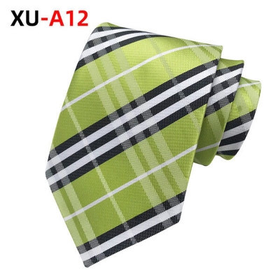 Picture of Burb*rry Check Pattern Neck Tie For Men (1 PS) With Box (XU-A12,Int: One size)
