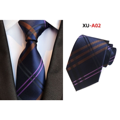 Picture of Burb*rry Check Pattern Neck Tie For Men (1 PS) With Box (XU-A02,Int: One size)