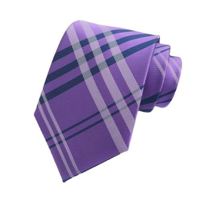 Picture of Burb*rry Check Pattern Neck Tie For Men (1 PS) With Box (XU-A05,Int: One size)