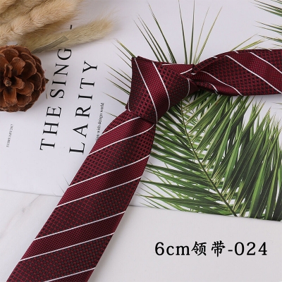 Picture of High Grade Casual Slim Neck Tie For Men 6cm (1Ps) With Box (Design- 24,Int: One size)