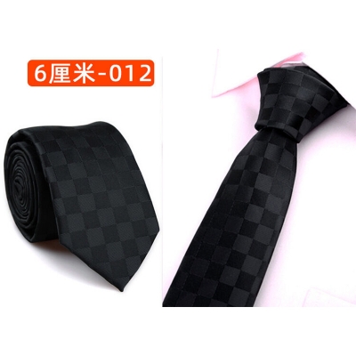 Picture of High Grade Casual Slim Neck Tie For Men 6cm (1Ps) With Box (Design-012,Int: One size)