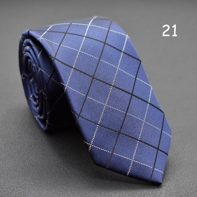 Picture of High Grade Casual Slim Neck Tie For Men 6cm (1Ps) With Box (Design-21,Int: One size)