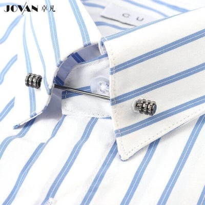Picture of Round Head Shirt Collar Bar For Men Shirt Fashion Accessories (1ps) (Gun Black)