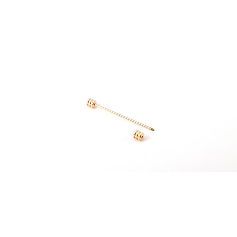 Picture of Round Head Shirt Collar Bar For Men Shirt Fashion Accessories (1ps) (Rose Gold)