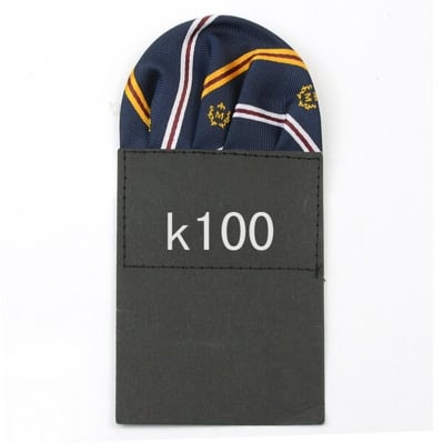 Picture of Readymade Folded Pattern Pocket Square For Men Suit Pocket Scarf (1PS) (Blue Stripe,Int: One size)