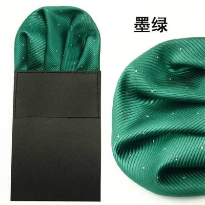 Picture of Readymade FoldedSolid Color Pocket Square For Men Suit Pocket Scarf (1PS) (Green,Int: One size)