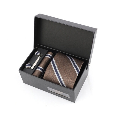 Picture of Men's Fashionable Formal & Casual Neck Tie 4 Item Set Box (1 Set) (A3H48,Int: One size)