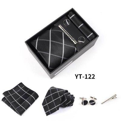 Picture of Men's Fashionable Formal & Casual Neck Tie 4 Item Set Box (1 Set) (YT-122,Int: One size)