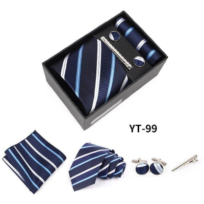 Picture of Men's Fashionable Formal & Casual Neck Tie 4 Item Set Box (1 Set) (YT-99,Int: One size)