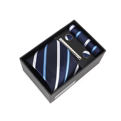 Picture of Men's Fashionable Formal & Casual Neck Tie 4 Item Set Box (1 Set) (YT-99,Int: One size)