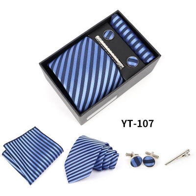 Picture of Men's Fashionable Formal & Casual Neck Tie 4 Item Set Box (1 Set) (YT-107,Int: One size)