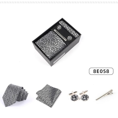 Picture of Men's Fashionable Formal & Casual Neck Tie 4 Item Set Box (1 Set) (8E058,Int: One size)