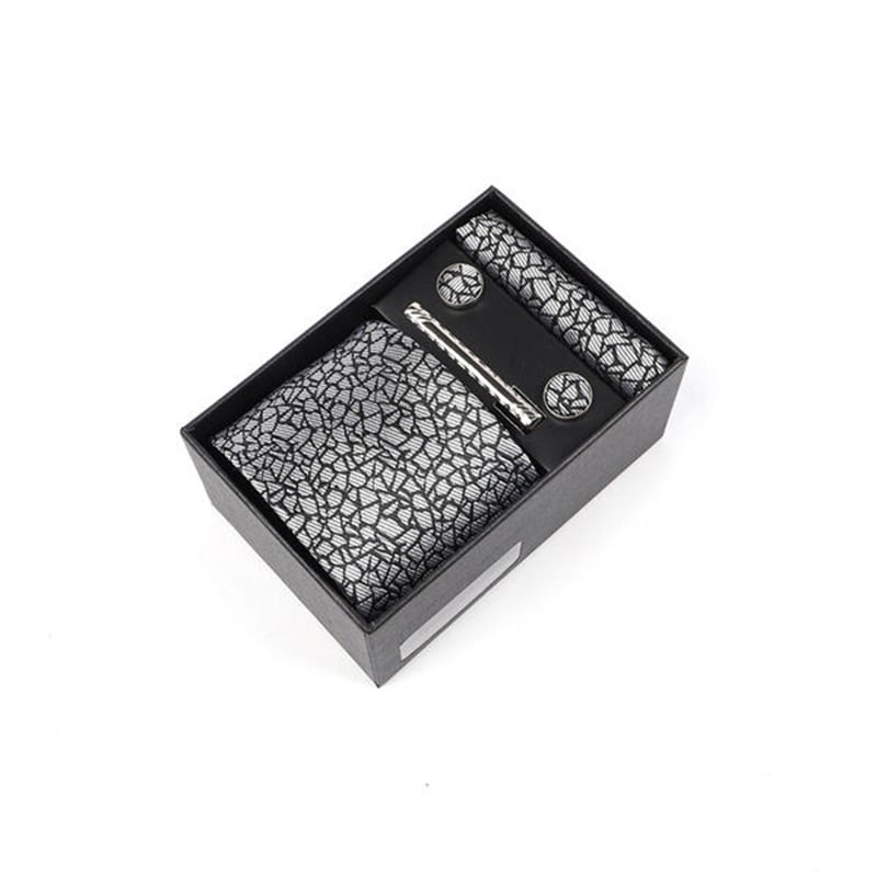 Picture of Men's Fashionable Formal & Casual Neck Tie 4 Item Set Box (1 Set) (8E058,Int: One size)