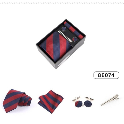 Picture of Men's Fashionable Formal & Casual Neck Tie 4 Item Set Box (1 Set) (8E074,Int: One size)