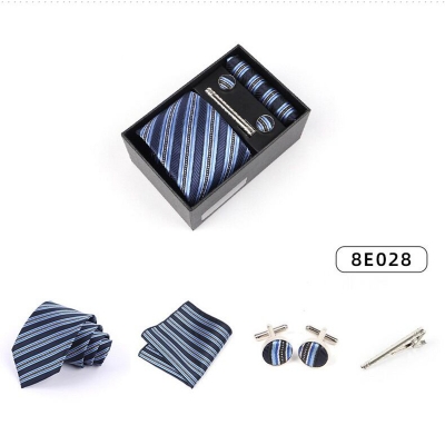 Picture of Men's Fashionable Formal & Casual Neck Tie 4 Item Set Box (1 Set) (8E028,Int: One size)