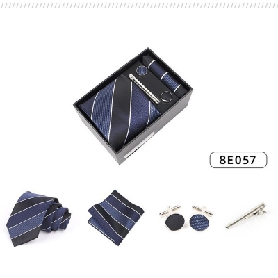 Picture of Men's Fashionable Formal & Casual Neck Tie 4 Item Set Box (1 Set) (8E057,Int: One size)