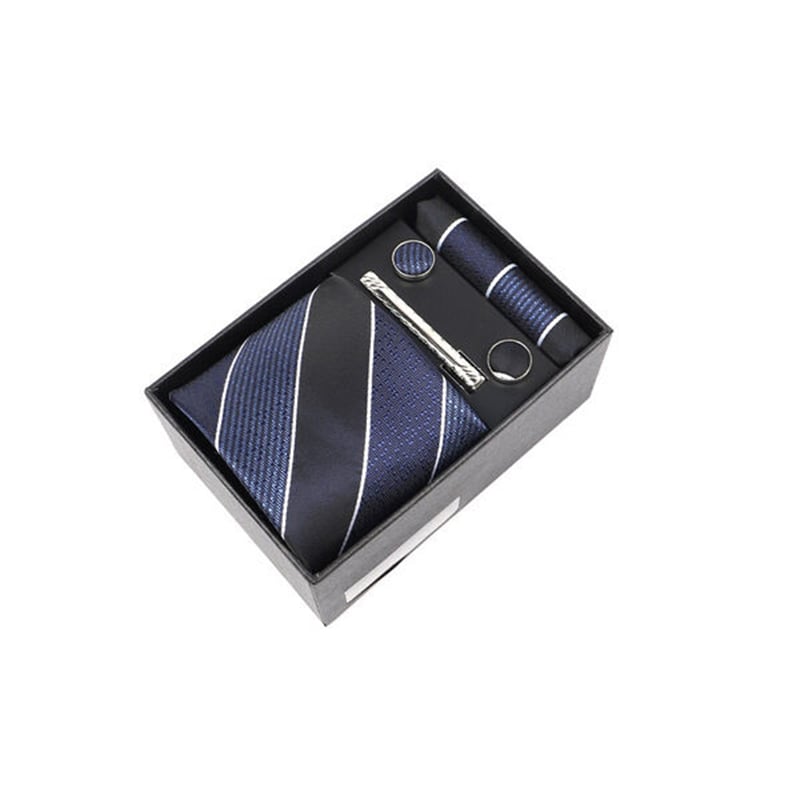 Picture of Men's Fashionable Formal & Casual Neck Tie 4 Item Set Box (1 Set) (8E057,Int: One size)