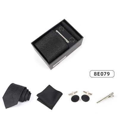 Picture of Men's Fashionable Formal & Casual Neck Tie 4 Item Set Box (1 Set) (8E079,Int: One size)