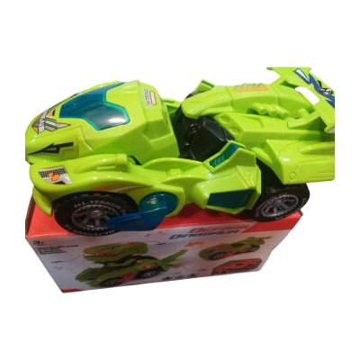Picture of Transformed  Dinosaur Car For kids Green