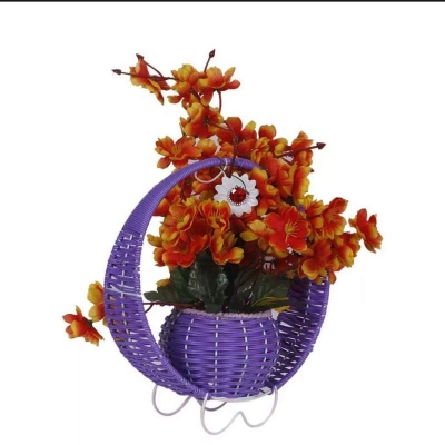Picture of Steel Artificial Flower With Vase 