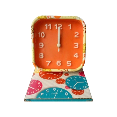 Picture of Table Clock With Alarm - Wall Clock Antique White