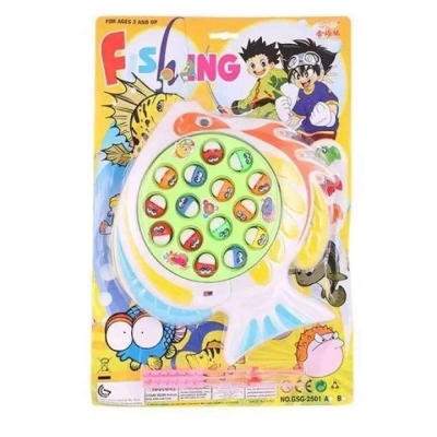 Picture of Plastic Fishing Fun Toy fishing game Multicolor